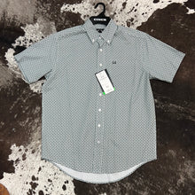 Load image into Gallery viewer, Men’s Cinch Mint Arenaflex SS Button Up