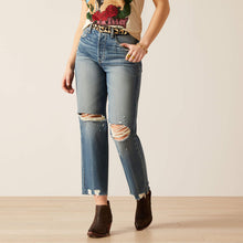 Load image into Gallery viewer, Ariat Womens Ultra High Rise Tomboy Straight Jean.
