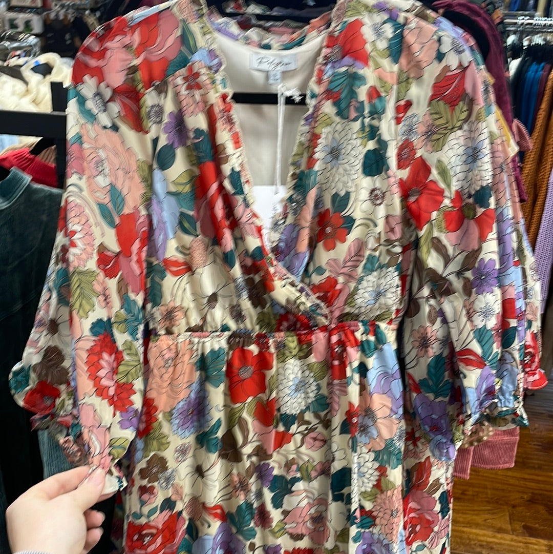 Multi Color Flower Dress – Rustic Soul