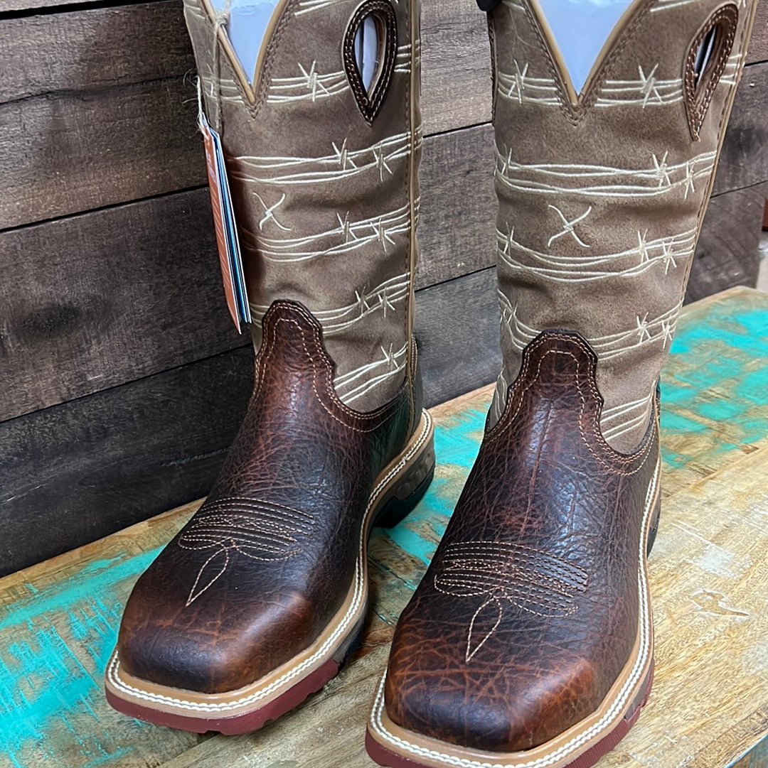 Rustic Brown Twisted X Boot Rustic Soul