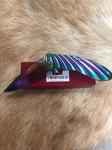 Twisted X Stainless Steel Knife