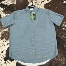 Load image into Gallery viewer, Men’s Cinch Yellow Pattern SS Button Up