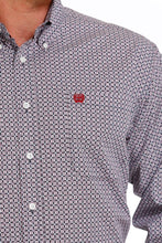 Load image into Gallery viewer, Cinch Multi Color Pattern Button Up.