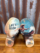 Load image into Gallery viewer, Boys Tin Haul Al O’ Gator Square Toe Boot