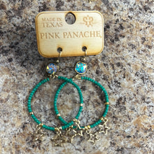 Load image into Gallery viewer, Hoops w/ Star Earrings.