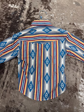 Load image into Gallery viewer, Boys Roper Ombre Stripe LS Snap Shirt