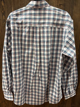 Load image into Gallery viewer, Men’s Cinch White Plaid LongSleeve Button Up