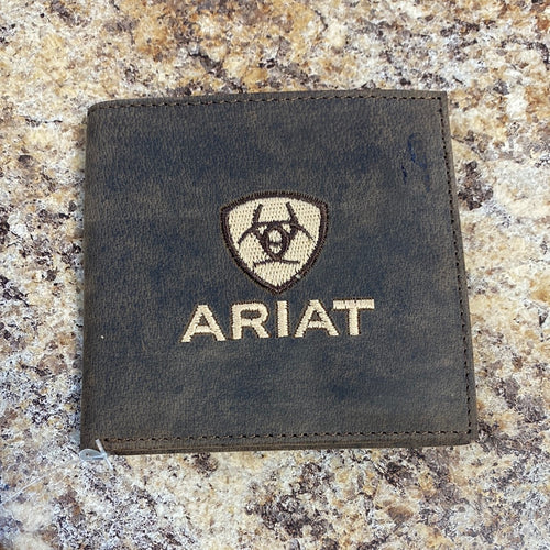 Ariat Logo Crazy Horse Wallet