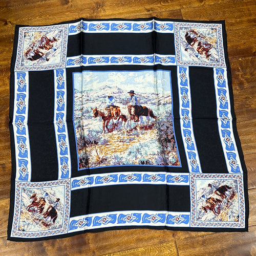 Compadres Silk Scarf.