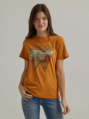 Wrangler Women’s Desert Scene Tee.