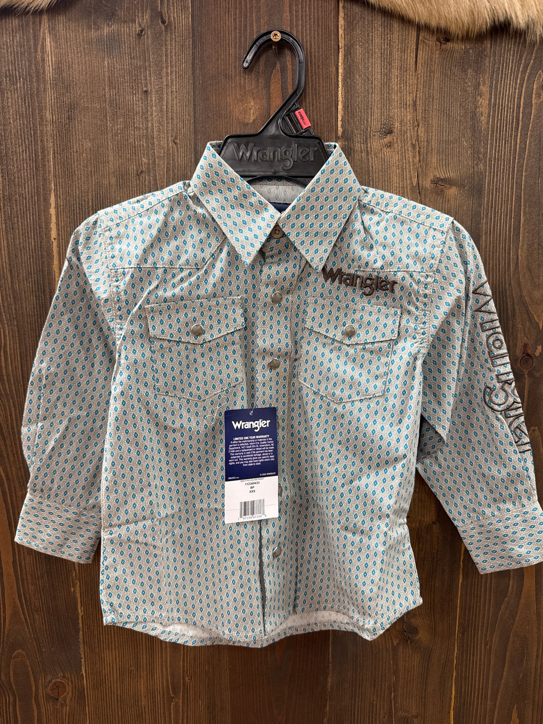 Wrangler Boy’s Logo Shirt