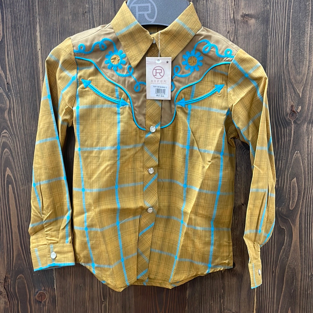 Roper L/S Shirt Fancy Appliqué