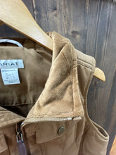 Load image into Gallery viewer, Ariat Women’s Grizzly Quilted Brown Vest
