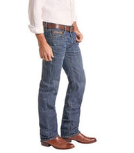 Load image into Gallery viewer, Rock &amp; Roll Pleather EMB Revolver -203 - Men’s Jeans