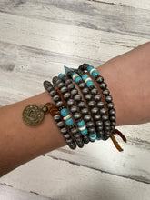 Load image into Gallery viewer, Spiral Beaded Charm Bracelets