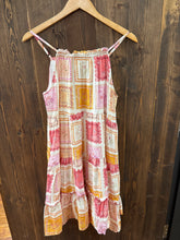 Load image into Gallery viewer, Women’s Soft Quilt Print Sleeveless Dress