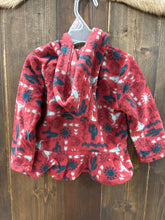 Load image into Gallery viewer, Baby Girl Printed Fleece Zip Up Jacket