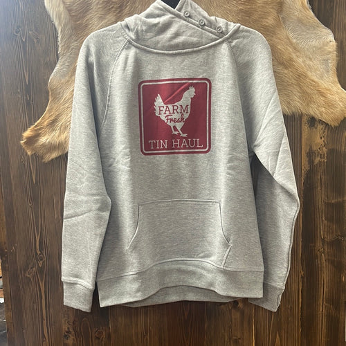 Tin Haul Ladies Sweatshirt Farm Fresh