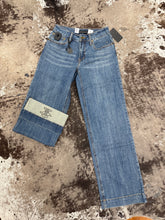 Load image into Gallery viewer, Women’s Tin Haul Stella Mid Rise Wide Leg Medium Washed Jean