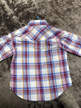Load image into Gallery viewer, Boys Roper Short Sleeve Summer Picnic Plaid Button Up
