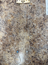 Load image into Gallery viewer, Pink Panache Austrian Crystal Teardrop Chain Necklace