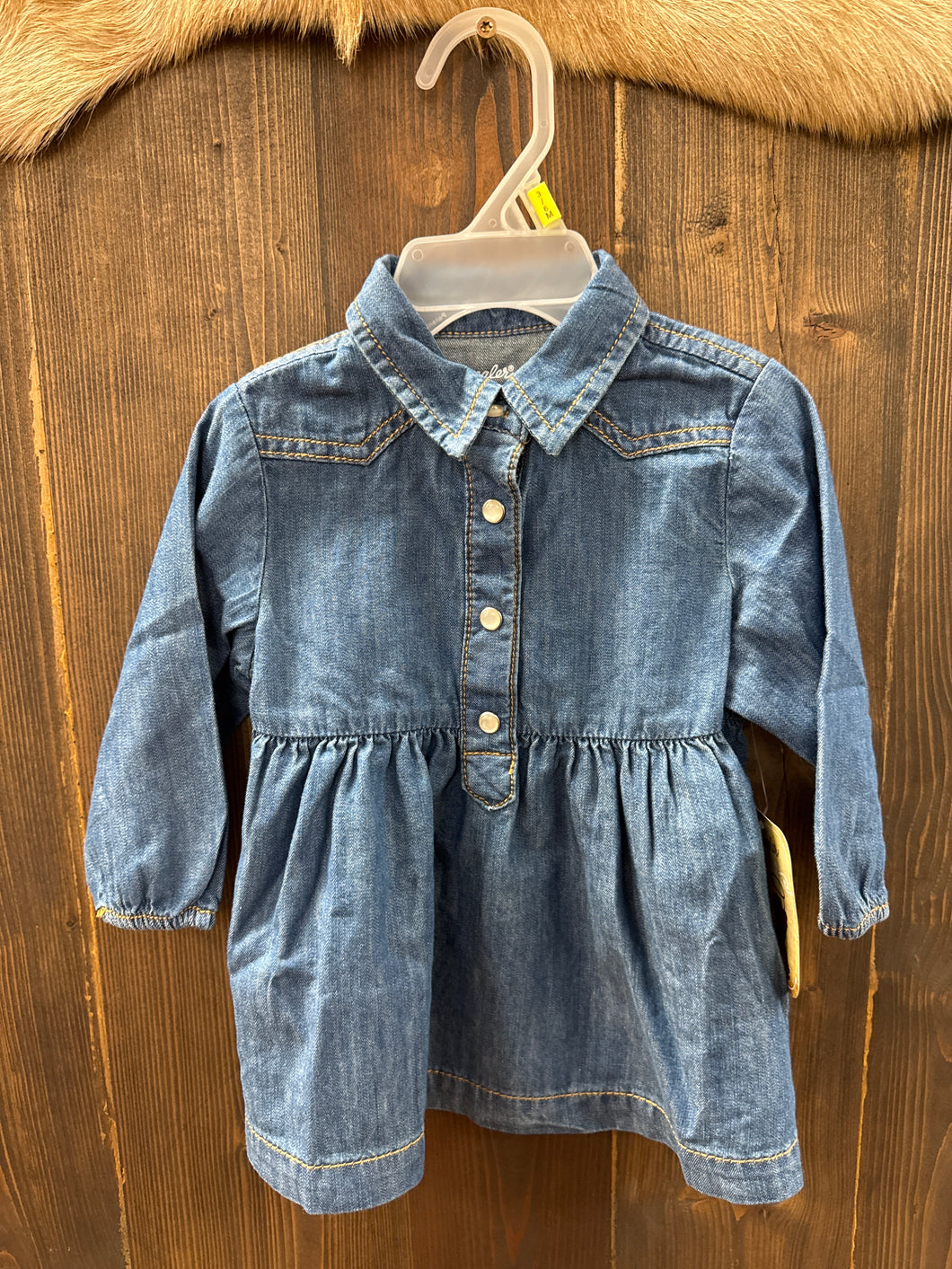 Girls Wrangler Blue Jean Dress