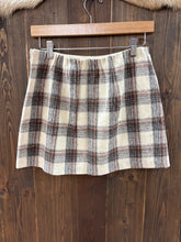 Load image into Gallery viewer, Women’s Plaid Pencil Mini Skirt