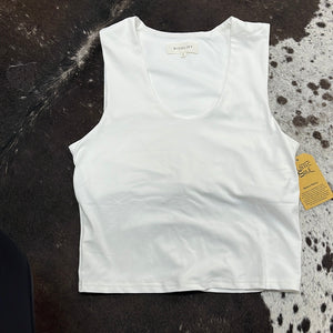 Women’s Spandex Relaxed Crop Top