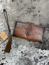 Load image into Gallery viewer, Women’s Justin Billet Strap Wallet