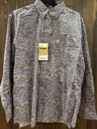 Wrangler Men's GS Paisley Shirt