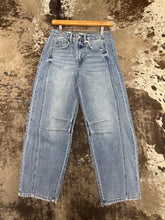 Load image into Gallery viewer, Womens Vervet High Rise Barrel Jeans