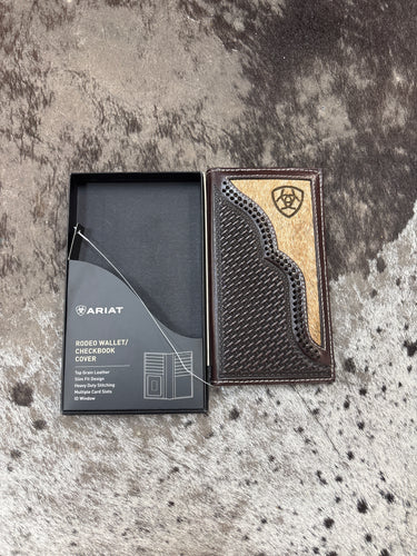 Ariat Cowhide & Leather Wallet