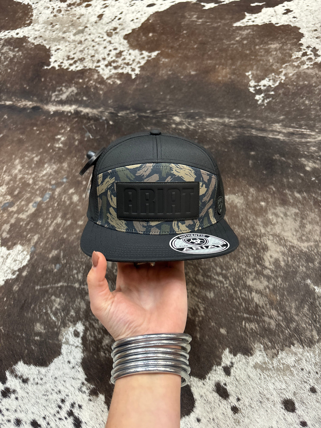 ariat motorcycle helmet Men's Ariat Brush Stroke Camo Hat – Rustic Soul