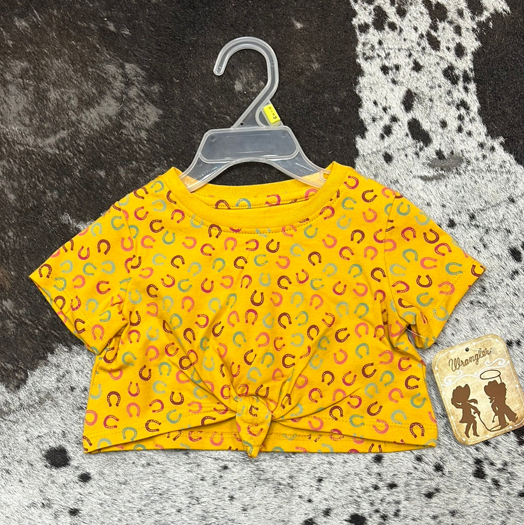 Wrangler Baby Girl Horse Shoe Tee