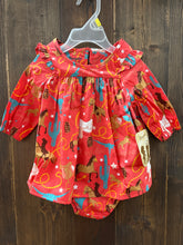 Load image into Gallery viewer, Wrangler Baby Girl Pink Horse Dress