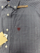 Load image into Gallery viewer, Men’s Ariat Navy Bowen LS Button Up
