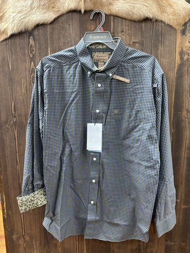 Men’s Ariat Ferris LS Shirt Navy