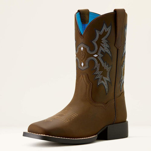 Ariat Tombstone Distressed Brown Boots.