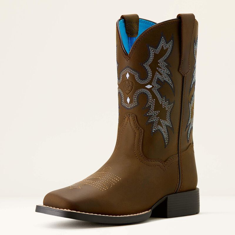 Ariat Tombstone Distressed Brown Boots.