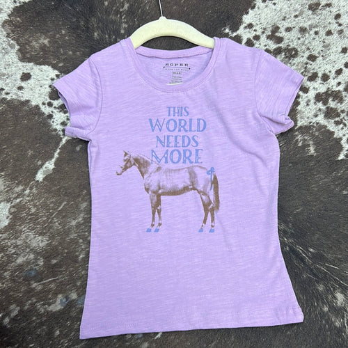 Girl’s Roper Lilac T-shirt
