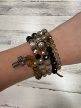 Load image into Gallery viewer, Spiral Beaded Charm Bracelets