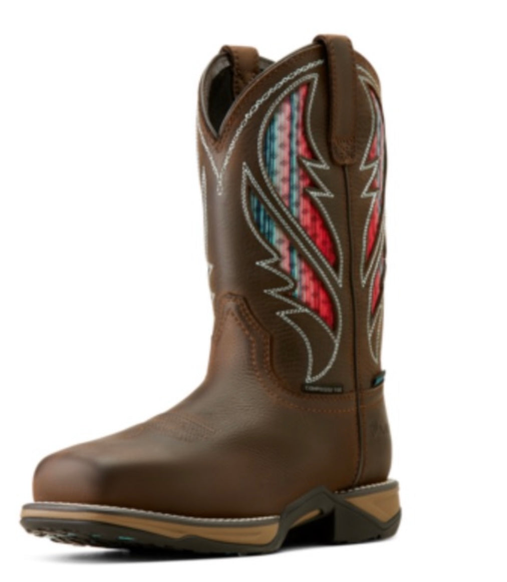 Women’s Waterproof Composite Toe Work Boots.