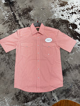 Load image into Gallery viewer, Mens Roper Short Sleeve Amarillo Plaid Button Up