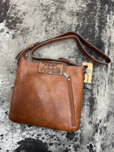 Load image into Gallery viewer, Women’s Justin Embossed Crossbody With Buckle