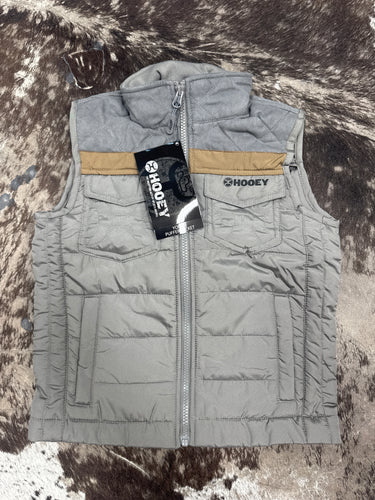 Hooey Boy’s Banff Grey Packable Vest