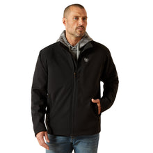 Load image into Gallery viewer, Ariat Mens Vernon Black Softshell Jacket.