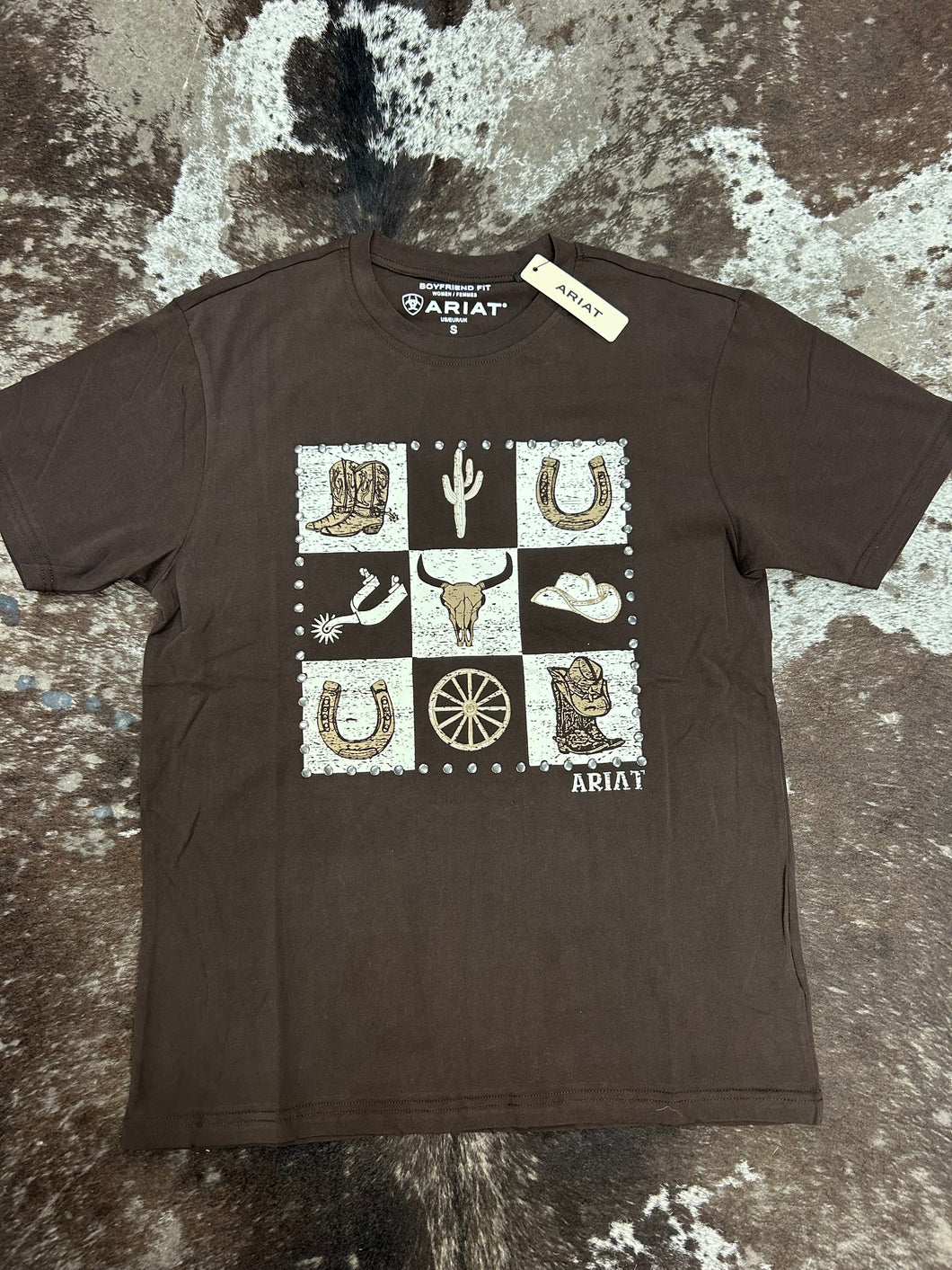 Ariat Women’s Checkerboard Tshirt