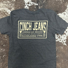 Load image into Gallery viewer, Men’s Cinch Charcoal TShirt
