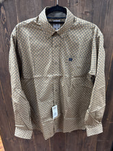 Load image into Gallery viewer, Men’s Cinch Long Sleeve Plaid Brown Button Up