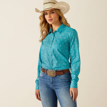 Load image into Gallery viewer, Women's Ariat Kirby Pro Latigo Geo Shirt